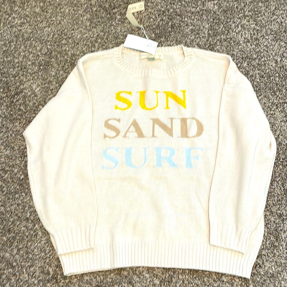 New, women’s, Salt Water Luce, Medium sweater.